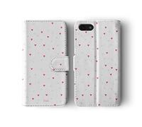Tirita Wallet Leather Flip Phone Case Compatible with iPhone 11 Love Floating Falling Hearts Rain Polka