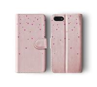 Tirita Wallet Leather Flip Phone Case Compatible with iPhone 11 Pro Max Floating Falling Love Hearts Conffeti