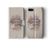 Tirita Wallet Leather Flip Phone Case Compatible with iPhone 11 Skulls Catrina Roses Dead Crow Raven