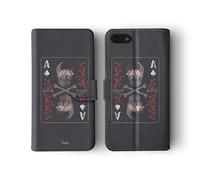 Tirita Wallet Leather Flip Phone Case Compatible with Samsung Galaxy S10 Rock Skulls Roses Dead Flowers Quotes Tatoo Gothic