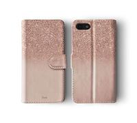 Tirita Wallet Leather Flip Phone Case Compatible with Samsung Galaxy S6 PRINTED GLITTER, NOT REAL GLITTER Ombre Gradient Faded Sequins Effect