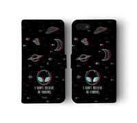 Tirita Wallet Leather Flip Phone Case Cover Compatible with Samsung Galaxy S9 Cartoon Don't Believe Humans