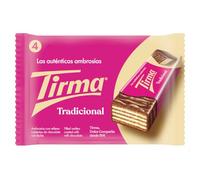 Tirma Milk Chocolate Wafers 86g | 4 Individually Wrapped Cream-Filled Bars