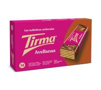 Tirma Milk Chocolate Wafers with Hazelnut Cream 301g | Box of 14 Bars