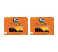 Tirma Orange Biscuits Dipped in 70% Dark Chocolate | Orange and Chocolate Biscuits Gift Box | Made for Sharing | Afternoon Tea Biscuits | Multipack | 200g (Pack of 2)