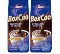 Tirma Spanish Thick Hot Chocolate Powder | Perfect for Churros | Suitable for Vegans | Non-GMO | Made in Spain | 400 g (Pack of 2)