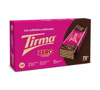 Tirma Zero No Added Sugar 70% Dark Chocolate Wafers 301g | 14 Snack Bars