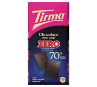 Tirma Zero No Added Sugars 70% Cocoa Dark Chocolate Bar, 125 g