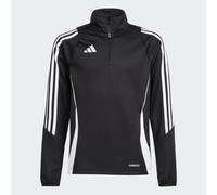 Adidas Tiro24 Half Zip Sweatshirt Black 9-10 Years Kids