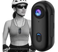 Tirol Action MINI - Ultra-Light HD Body Camera with Magnetic Lanyard, MP4 Recording, Wi-Fi App Viewing, USB Rechargeable - Compact Wearable Sports Cam for Cycling, Hiking, and Everyday Use