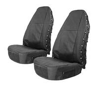 Tirol SmartSpec Waterproof Universal Car Bucket Seat Protector Pack of 2 with Multi-Pockets Organizer Storage