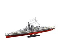 Tirpitz Battleship Building Blocks Set - 2738PCS 1:300 WWII Warship Bricks Kit with Display Base, Collectible Historical Military Model Ship, Home Decor, Creative Gift for Adults, Teens