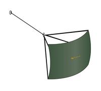 Tirrito Wychwood Easy Drogue - Single Arm, 25ft² (2.25m²), Green, 1 Piece