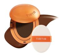 TIRTIR Mask Fit Ai Filter Cushion Foundation | AI-Like Semi-Matte Finish - Up to 72-Hour Medium to Full Coverage Korean BB Cushion Make up Beauty, #49N Deep Chestnut, 0.63 Fl Oz