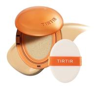TIRTIR Mask Fit Ai Filter Cushion Foundation | AI-Like Semi-Matte Finish - Up to 72-Hour Medium to Full Coverage Korean BB Cushion Make up Beauty, #24W Soft Beige, 0.63 Fl Oz