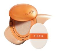 TIRTIR Mask Fit Ai Filter Cushion Foundation | AI-Like Semi-Matte Finish - Up to 72-Hour Medium to Full Coverage Korean BB Cushion Make up Beauty, #23N Sand, 0.63 Fl Oz
