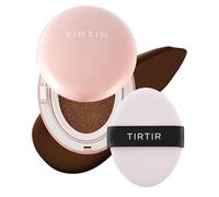 TIRTIR Mask Fit All Cover Pink Cushion Foundation | High coverage, Velvety Matte Finish, Lightweight, Flawless, Corrects Redness, Korean Cushion (#51N Fudge, Full Size, 0.63 Fl Oz)