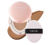 TIRTIR Mask Fit All Cover Pink Cushion Foundation | High coverage, Velvety Matte Finish, Lightweight, Flawless, Corrects Redness, Korean Cushion (#33C Hazel, Full Size, 0.63 Fl Oz)