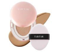 TIRTIR Mask Fit All Cover Pink Cushion Foundation | High coverage, Velvety Matte Finish, Lightweight, Flawless, Corrects Redness, Korean Cushion (#29N Natural Beige, Full Size, 0.63 Fl Oz)