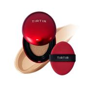 TIRTIR Mask Fit Red Cushion Foundation | Full coverage, Weightless, Skin fit, Satin Glow Finish, Korean Makeup, beauty, Tattoo cover up, Buildable (#33N Macchiato (18 g)