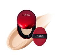 TIRTIR Mask Fit Red Cushion Base | Long Lasting, Lightweight, Construction Cover, Semi-Matte Finish, Korean Cushion Base #21C Cool Ivory (4.5 g)