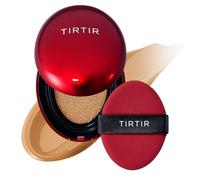 TIRTIR Mask Fit Red Cushion Foundation | Full coverage, Weightless, Skin fit, Satin Glow Finish, Korean Makeup, beauty, Tattoo cover up, Buildable (#31N French Beige, 0.63 Fl Oz)