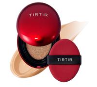 TIRTIR Mask Fit Red Cushion Foundation | Full coverage, Weightless, Skin fit, Satin Glow Finish, Korean Makeup, beauty, Tattoo cover up, Buildable (#27C Cool Beige, 18g)