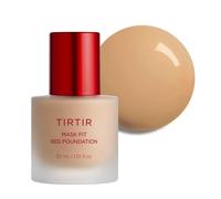 TIRTIR Mask Fit Red FoundationㅣLong Lasting Flawless Coverage, Energy Essence, Lightweight, Hydrating, Pore-Blurring, Breathable Satin Finish, Makeup, Radiant Skin, #30N Rich Honey, 1.01 Fl Oz