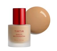 TIRTIR Mask Fit Red FoundationㅣLong Lasting Flawless Coverage, Energy Essence, Lightweight, Hydrating, Pore-Blurring, Breathable Satin Finish, Makeup, Radiant Skin, #34W Toffee, 1.01 Fl Oz