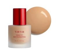 TIRTIR Mask Fit Red FoundationㅣLong Lasting Flawless Coverage, Energy Essence, Lightweight, Hydrating, Pore-Blurring, Breathable Satin Finish, Makeup, Radiant Skin, #33N Macchiato, 1.01 Fl Oz