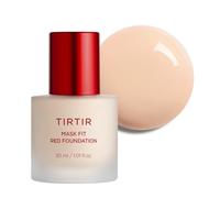 TIRTIR Mask Fit Red FoundationㅣLong Lasting Flawless Coverage, Energy Essence, Lightweight, Hydrating, Pore-Blurring, Breathable Satin Finish, Makeup, Radiant Skin, #17C Porcelain, 1.01 Fl Oz