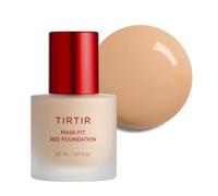 TIRTIR Mask Fit Red FoundationㅣLong Lasting Flawless Coverage, Energy Essence, Lightweight, Hydrating, Pore-Blurring, Breathable Satin Finish, Makeup, Radiant Skin, #25N Mocha, 1.01 Fl Oz