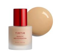 TIRTIR Mask Fit Red FoundationㅣLong Lasting Flawless Coverage, Energy Essence, Lightweight, Hydrating, Pore-Blurring, Breathable Satin Finish, Makeup, Radiant Skin, #28N Oat, 1.01 Fl Oz
