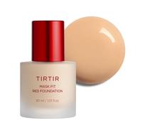 TIRTIR Mask Fit Red FoundationㅣLong Lasting Flawless Coverage, Energy Essence, Lightweight, Hydrating, Pore-Blurring, Breathable Satin Finish, Makeup, Radiant Skin, #24N Latte, 1.01 Fl Oz