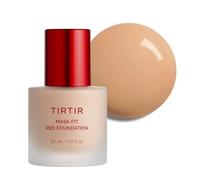 TIRTIR Mask Fit Red FoundationㅣLong Lasting Flawless Coverage, Energy Essence, Lightweight, Hydrating, Pore-Blurring, Breathable Satin Finish, Makeup, Radiant Skin, #27C Cool Beige, 1.01 Fl Oz