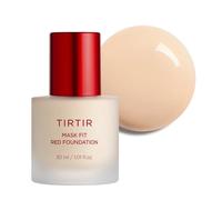 TIRTIR Mask Fit Red FoundationㅣLong Lasting Flawless Coverage, Energy Essence, Lightweight, Hydrating, Pore-Blurring, Breathable Satin Finish, Makeup, Radiant Skin, #17N Vanilla, 1.01 Fl Oz