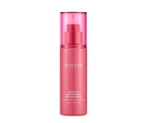 TIRTIR Waterproof Fixing Spray, 24 Hours Long-Lasting, Sweatproof, Water-Repellent Makeup Finisher, Ethanol-free Surface for Oily Skin, Korean Makeup Fixer, Semi-Matte