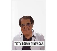 Tirty Pound Tirty Day Digital Notebook: Dr Now Artwork: 6" x 9" Writing Journal - 110 Lined Pages for Notes, Journaling, School, Office & Everyday Writing