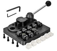 TIRYIUOU Ring Bender Tool, Ring Maker Kit with Nylon Dies, Spoon Earring Bending Machine for Jewelry Making