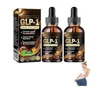 Tirzepatide GLP-1 Herbal Oral Liquid, Natural Advanced Body Care Liquids Drop, Moringa Glp-1 Drops, Moringa Drops for Women and Men, Firming Skin and Body Shaping Care,Energy Support (2)