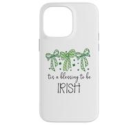 Tis a Blessing to be Irish Blessings St Patricks Lucky Women Case for iPhone 14 Pro Max