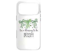 Tis a Blessing to be Irish Blessings St Patricks Lucky Women Case for iPhone 17 Pro Max
