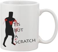 Tis But a Scratch Black Knight Ceramic Mug bnft