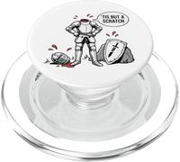 Tis But A Scratch Funny Medieval Knights Armor Round Table PopSockets PopGrip for MagSafe