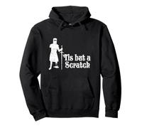 Tis But A Scratch Knighthood Holy Grail Warrior Funny Knight Pullover Hoodie