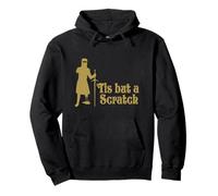 Tis But A Scratch Knighthood Holy Grail Warrior Funny Knight Pullover Hoodie