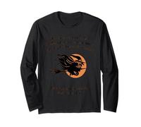 Tis Now The Witching Time of Night Shakespeare Quote Black Long Sleeve T-Shirt