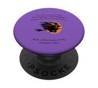 Tis Now The Witching Time Of Night Shakespeare Quote Black PopSockets Adhesive PopGrip