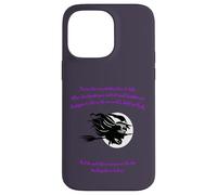 Tis Now The Witching Time Of Night Shakespeare Quote Green Case for iPhone 14 Pro Max