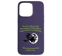 Tis Now The Witching Time Of Night Shakespeare Quote Green Case for iPhone 15 Pro Max